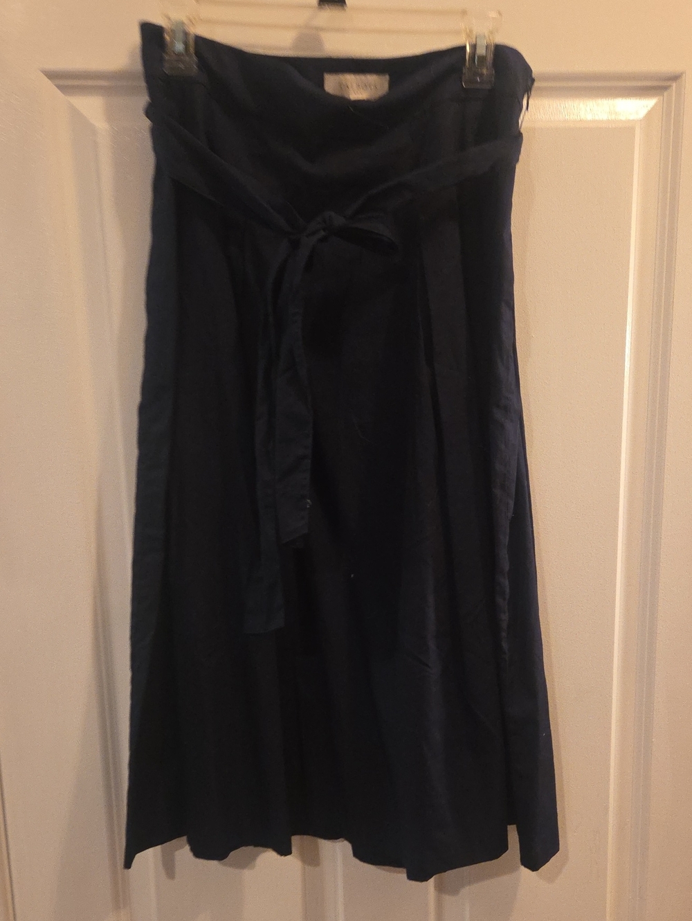 Talbots Navy A Line skirt